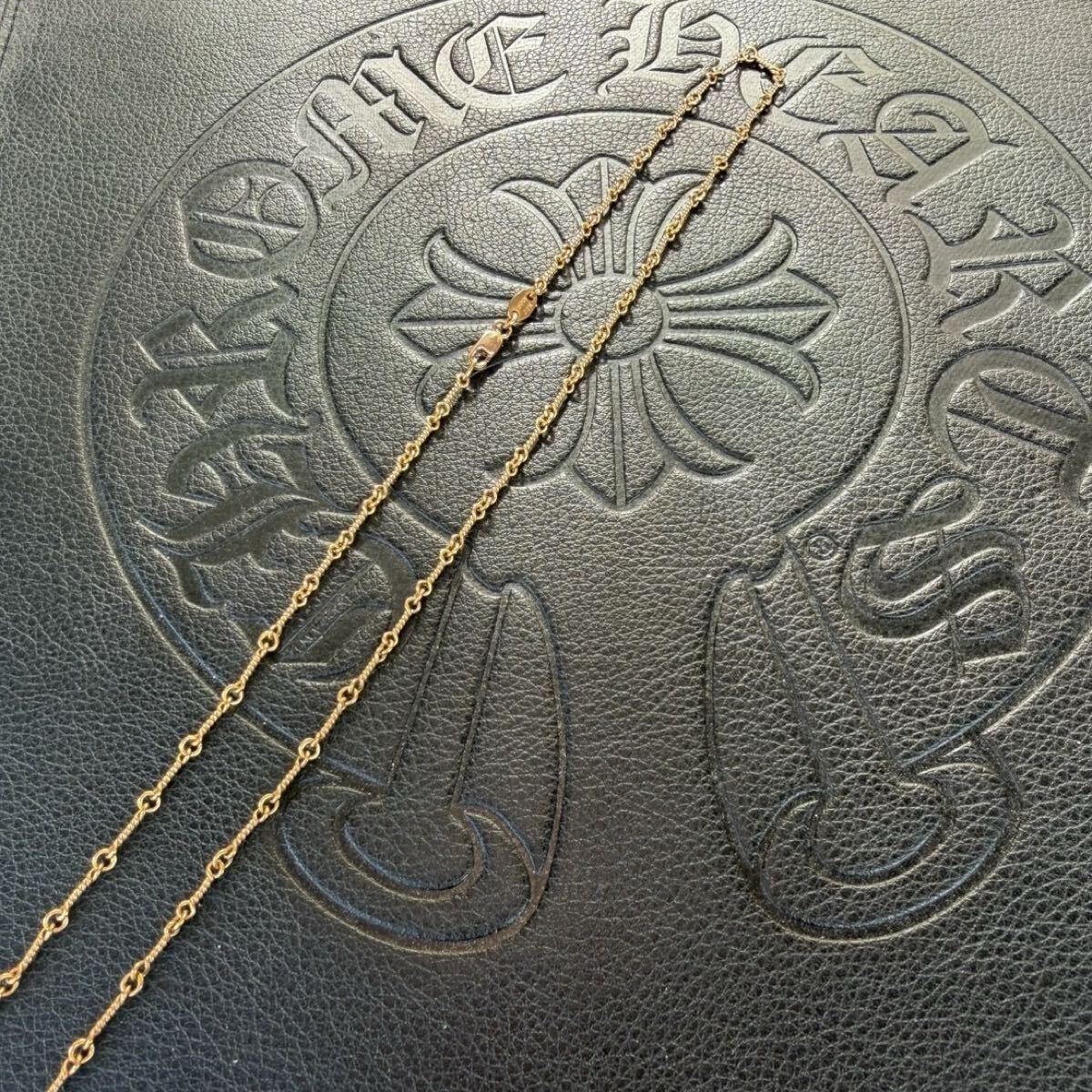 クロムハーツ22kツイストチェーン18インチ チェーン ネックレス_画像3