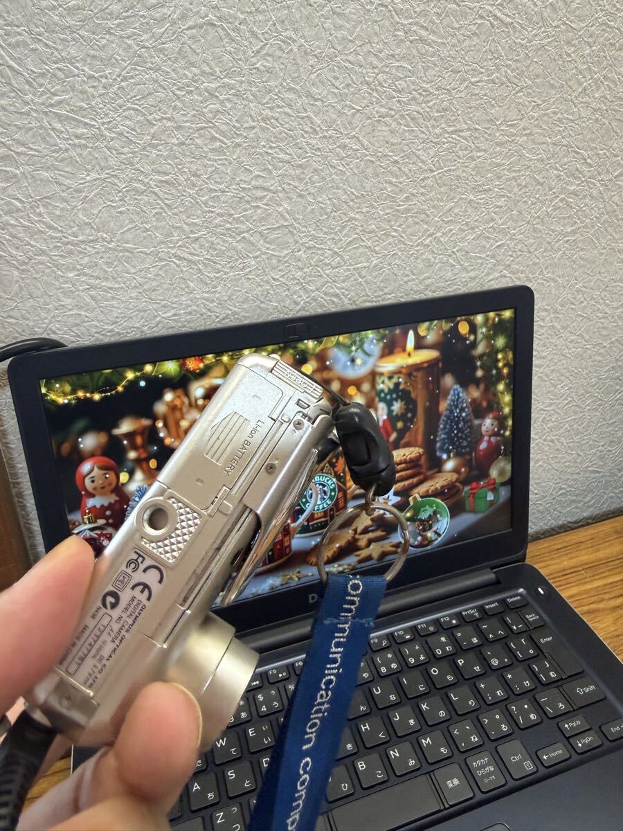 OLYMPUS Olympus компактный цифровой фотоаппарат μ-10 DIGITAL аккумулятор sd карта имеется рабочий товар 