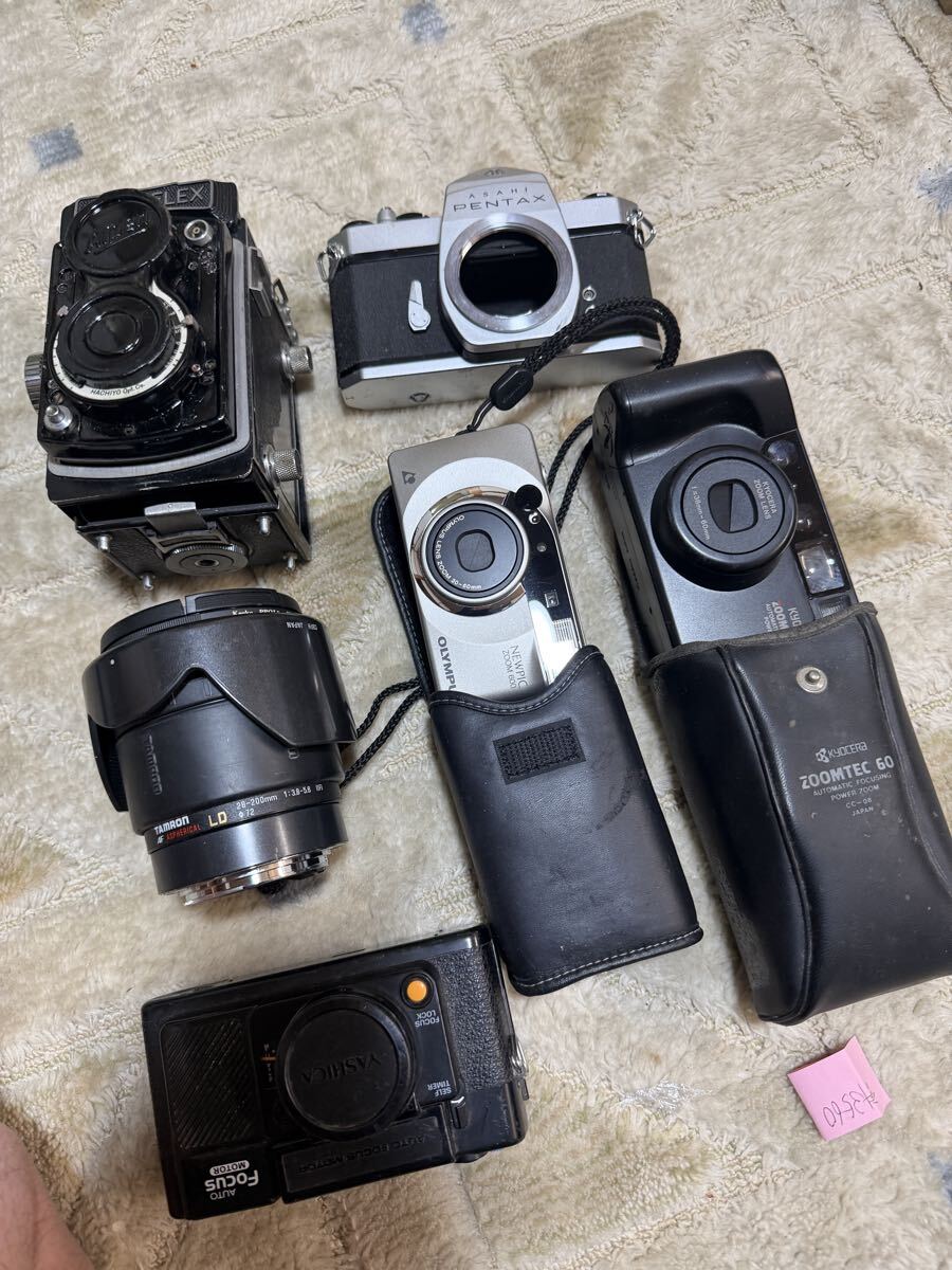 フィルムカメラ　まとめて　6個　未確認　現状品　80サイズ_画像1