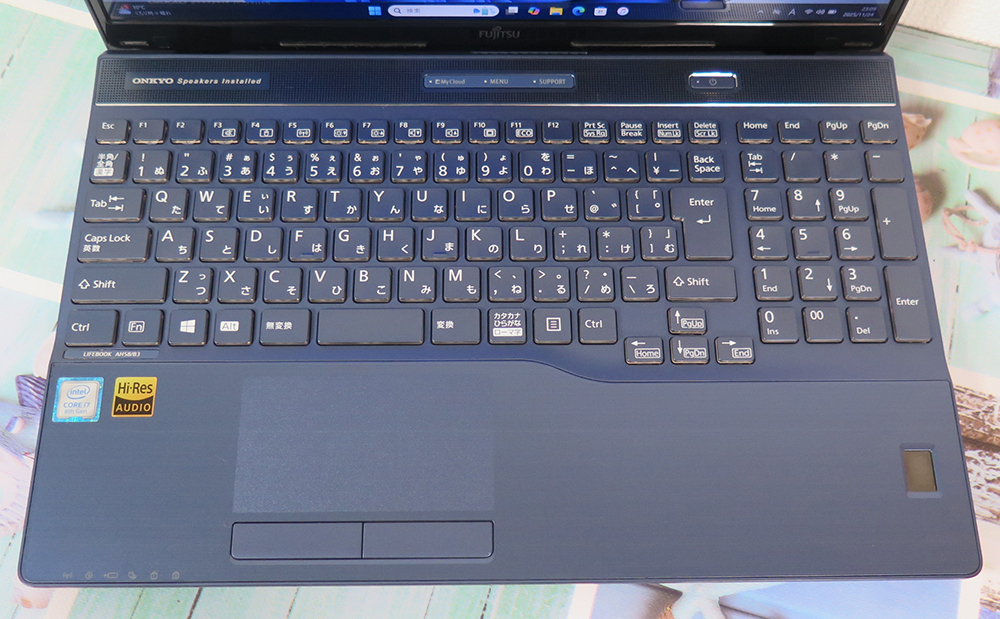 【高速Core i7第8世代★爆速新品SSD(m.2)512GB+メモリ8GB】富士通 AH58/B3 最新Win11+Office2019H&B ★ Blu-ray/Webカメラ/Wi-Fi/HDMI_画像2