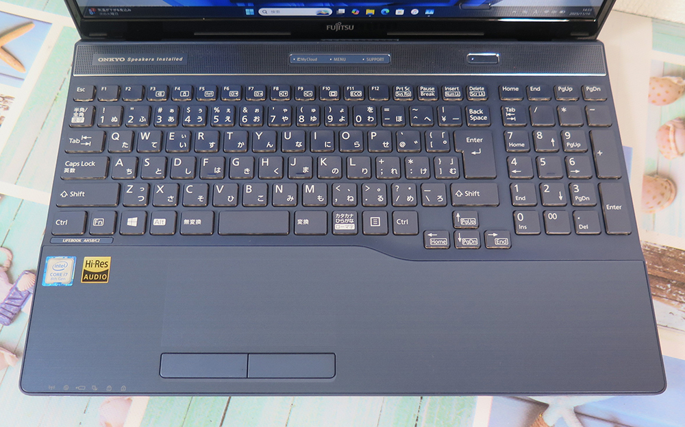 【高速Core i7第8世代★爆速新品SSD(m.2)512GB+メモリ16GB】富士通 AH58/C2 最新Win11+Office2019H&B ★ Blu-ray/Webカメラ/Wi-Fi/HDMI_画像2