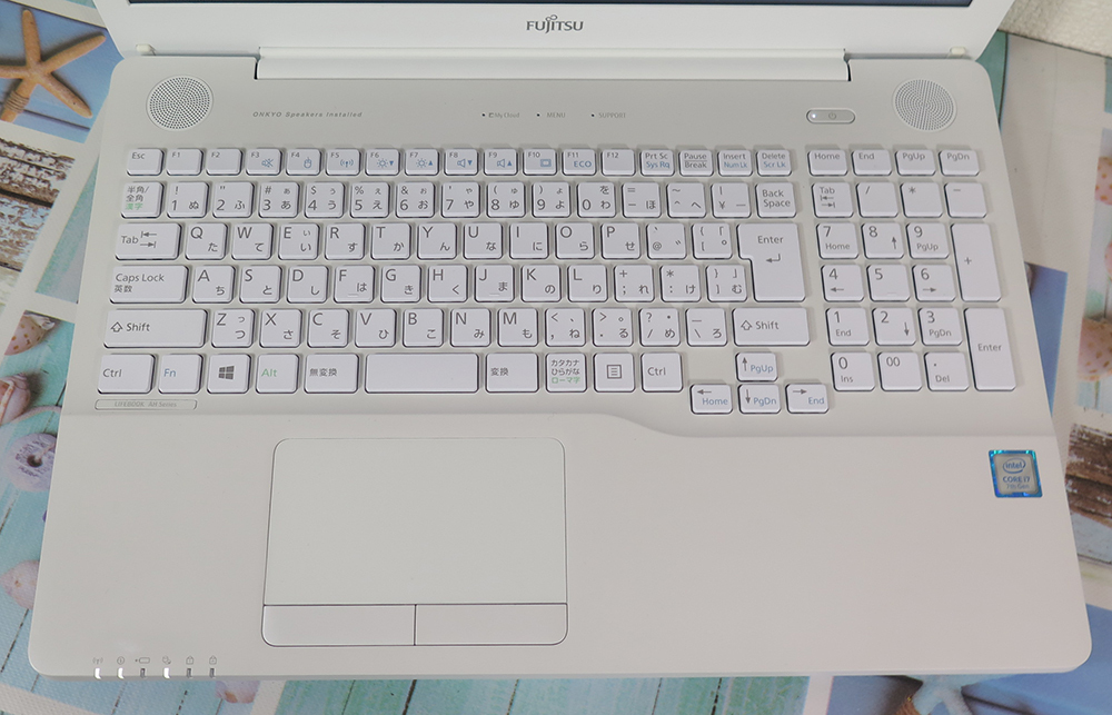 【高速Core i7第7世代+メモリ8GB★爆速新品SSD512GB】富士通 AH50/D2 最新Win11 v.24H2+Office2019 H&B★Webカメラ/HDMI/Wi-Fi/DVD-RW_画像2