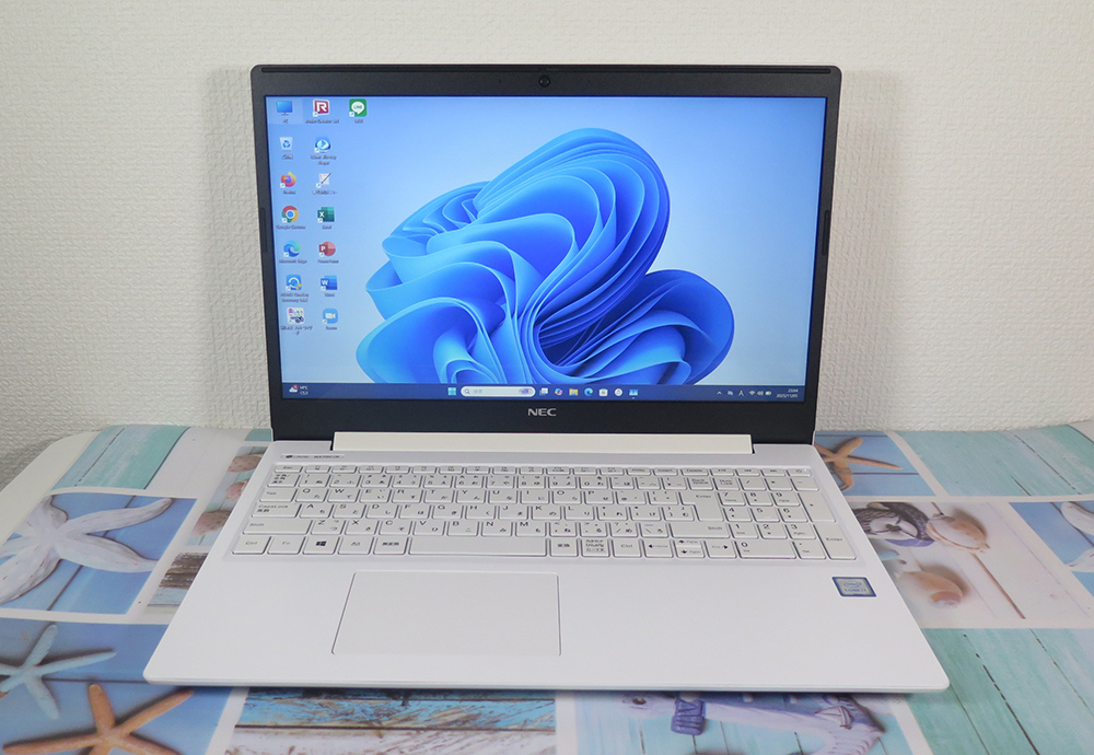 【高速Core i7第8世代★メモリ12GB+爆速新品SSD(NVMe)512GB】NEC NS70C/R 最新Win11 v.24H2+Office2019H&B ★ DVD-RW/Webカメラ/Wi-Fi_画像6