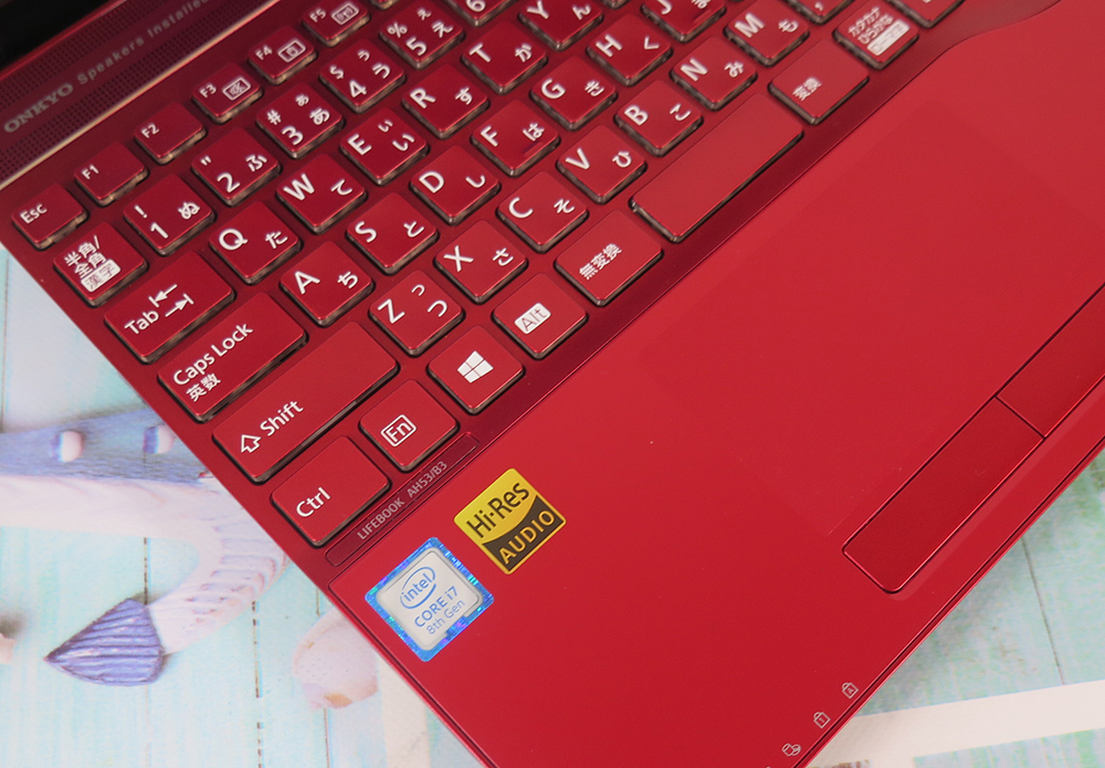 【高速Core i7第8世代★爆速新品SSD(m.2)512GB+メモリ16GB】富士通 AH53/B3 最新Win11 v.24H2+Office2019H&B ★ Blu-ray/Webカメラ/Wi-Fi_画像4