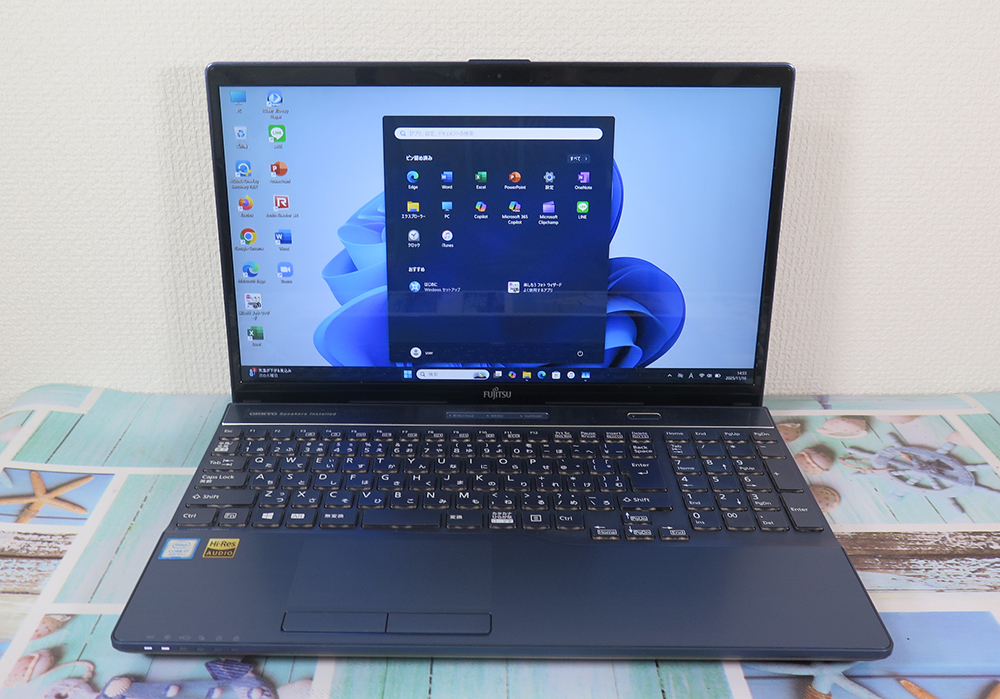 【高速Core i7第8世代★爆速新品SSD(m.2)512GB+メモリ16GB】富士通 AH58/C2 最新Win11+Office2019H&B ★ Blu-ray/Webカメラ/Wi-Fi/HDMI_画像6