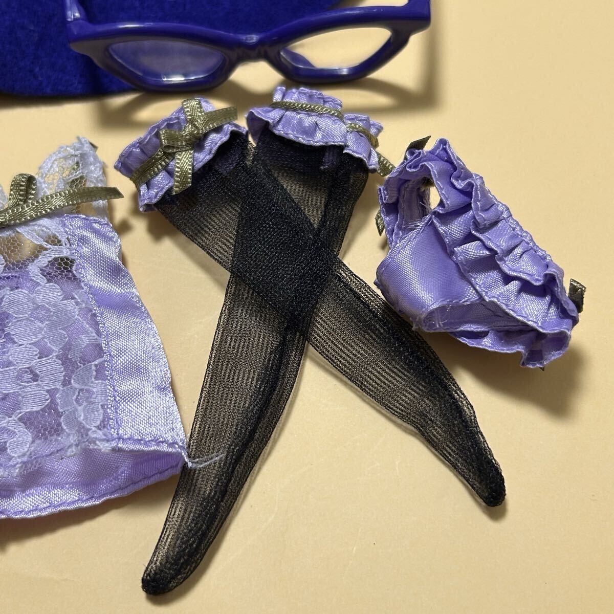 Blythe Blythe [ искусство attack ] наружный Fit ( диф .ruto официальный надеты . изменение кукла кукла одежда One-piece шляпа очки нижнее белье чулки 