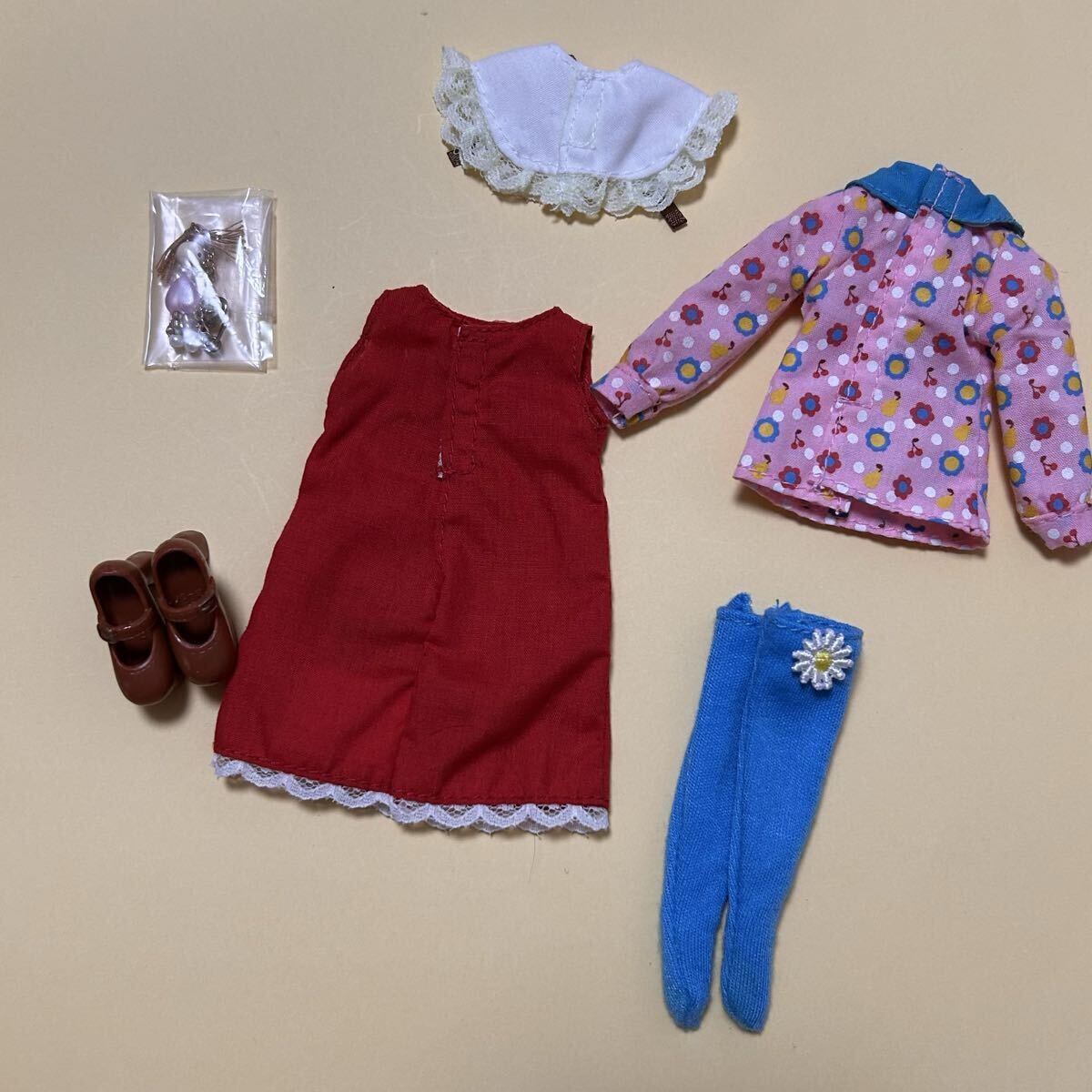 Blythe Blythe [ ошибка surrey рис ] наружный Fit ( диф .ruto официальный надеты . изменение кукла кукла одежда блуза присоединение воротник носки колье обувь One-piece 