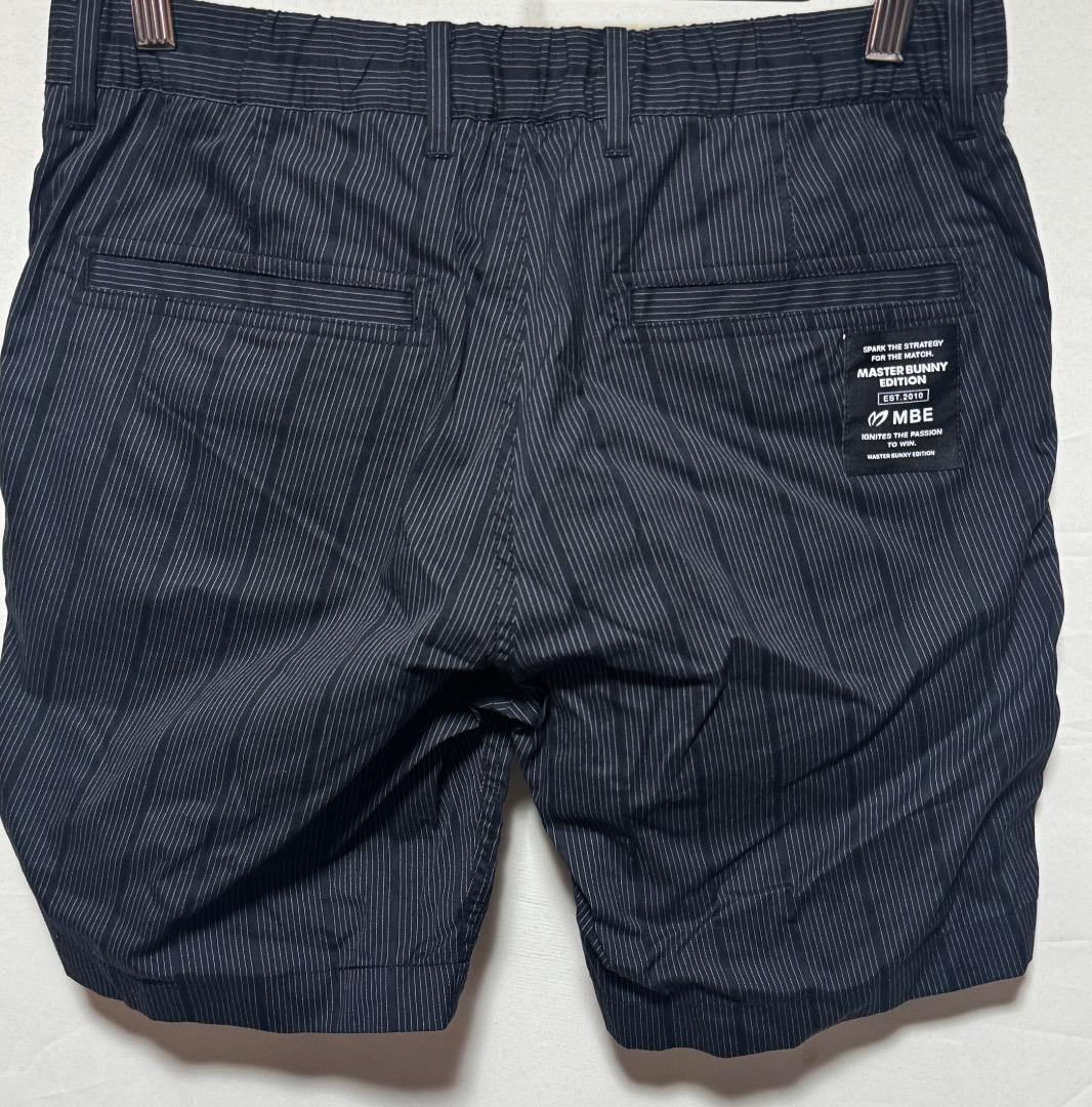 マスターバニーエディション メンズ ピンストライプショートパンツ サイズ4 新品_画像3