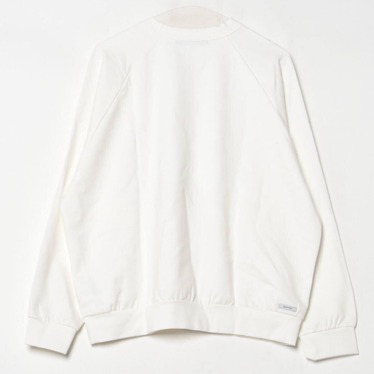 SOPHNET. ソフネット OVERSIZED RAGLAN CREWNECK TOP ラグラン シャツ トップス クルーネック オーバーサイズ ビッグシルエット_画像2