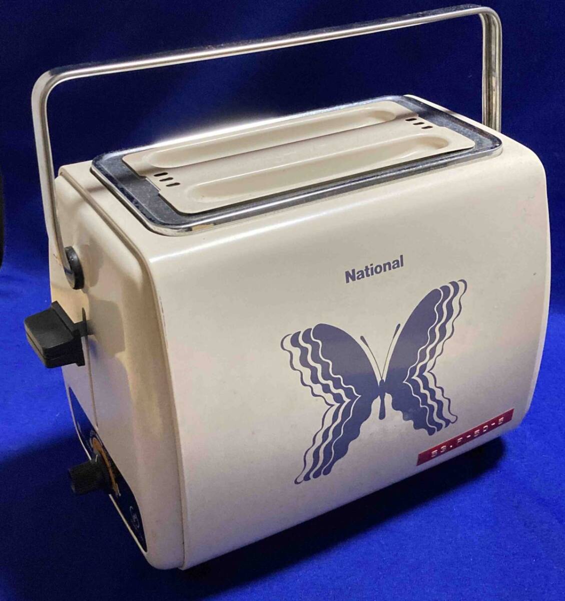 レトロ家電◆ナショナル National NT-668R 電気トースター( ポップアップトースター)◆動作確認済◆アンティーク/R327_画像1