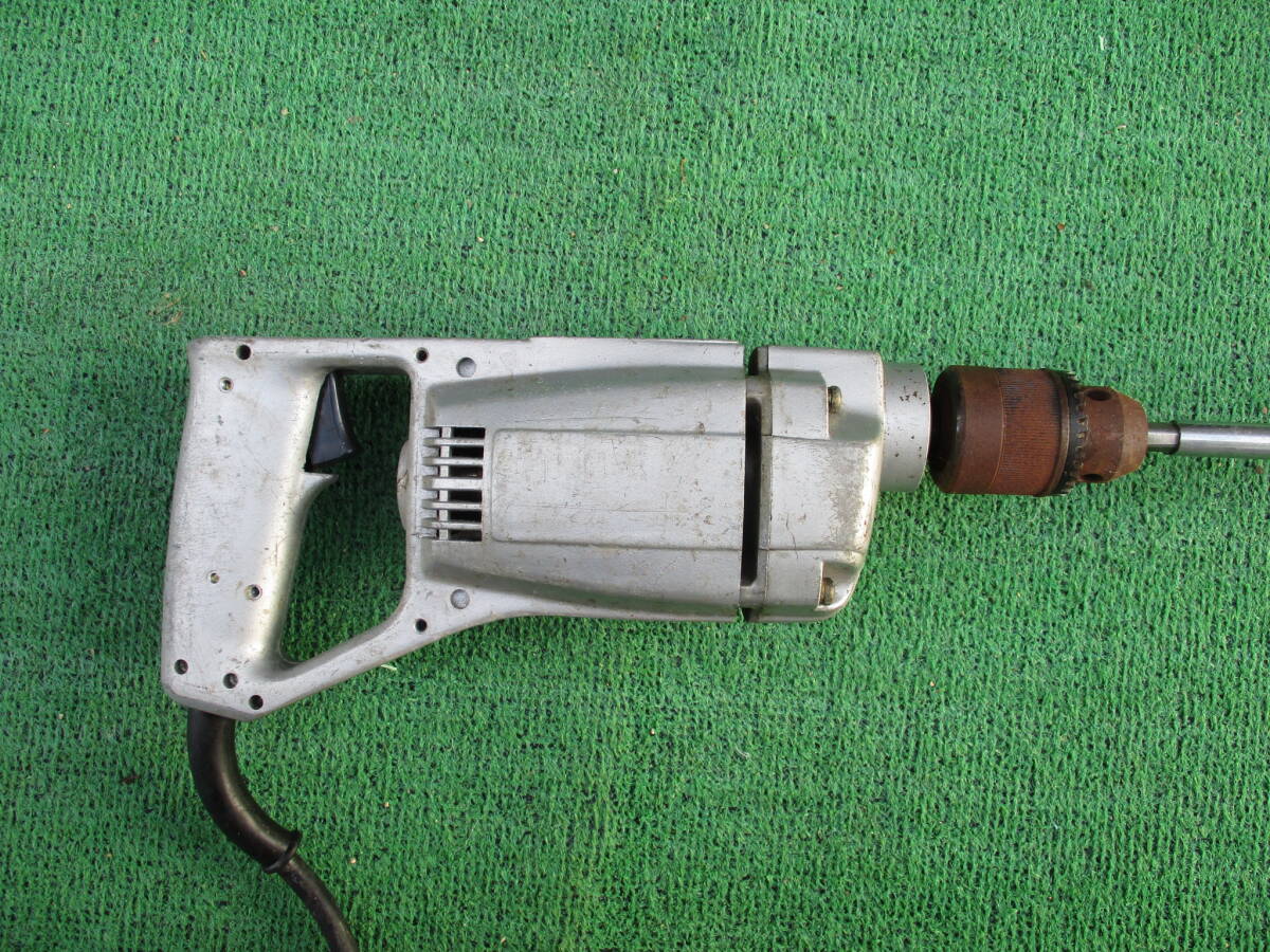 L147★攪拌シャフト・羽根付き、日立電気ドリル BUW-SH3/ミキサー_画像5