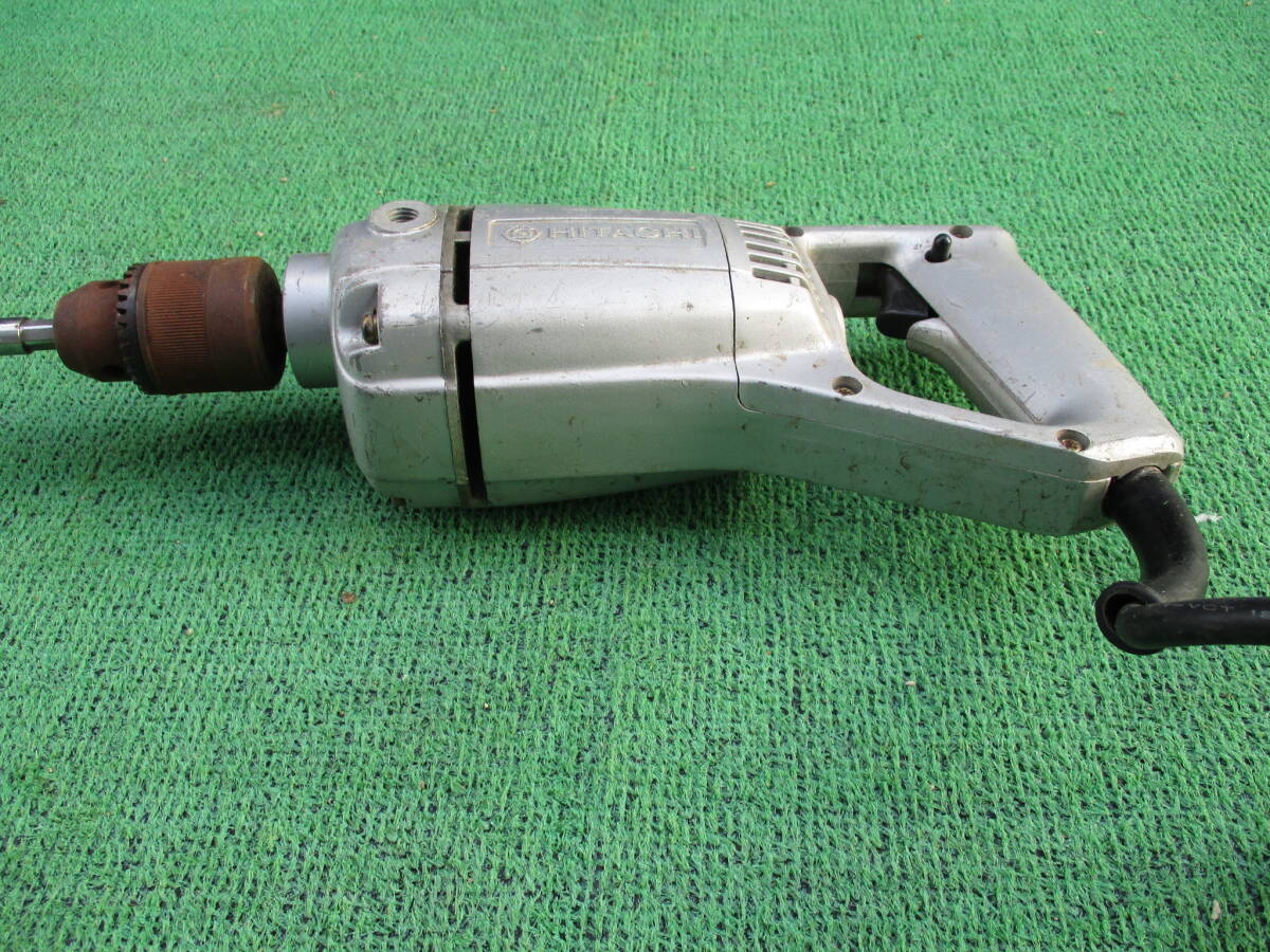 L147★攪拌シャフト・羽根付き、日立電気ドリル BUW-SH3/ミキサー_画像8