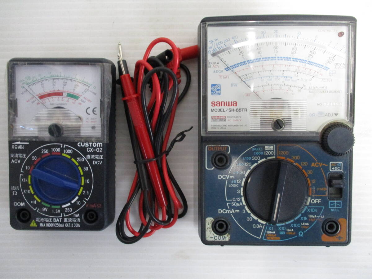 L148測定器★マルチテスタ、クランプメーター、PHメーター、風速計まとめて_画像4