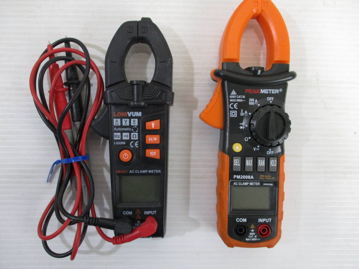 L148測定器★マルチテスタ、クランプメーター、PHメーター、風速計まとめて_画像7