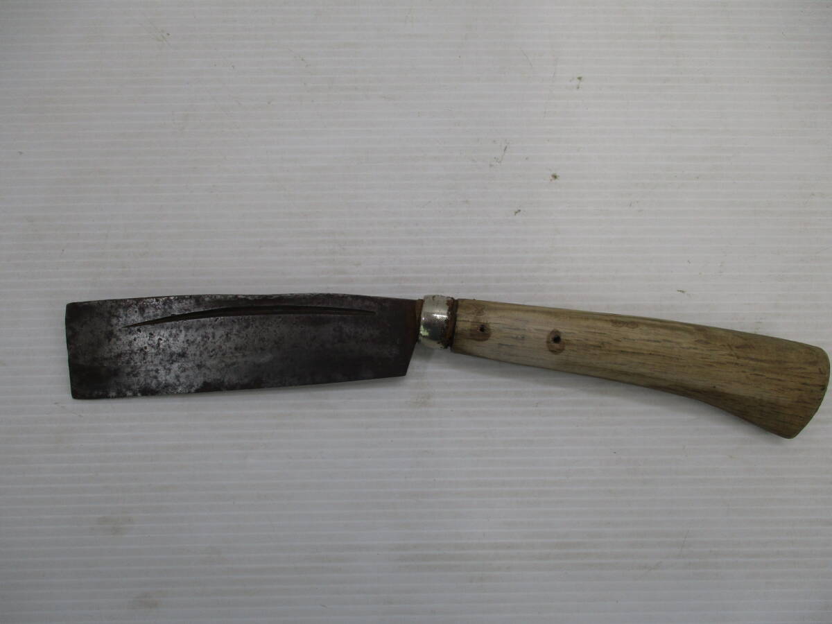 L149★鉈 ナタ 越後國宗房 全長365mm、TOSA D-GD 全長285mm★2丁セット/アウトドア/山林_画像4