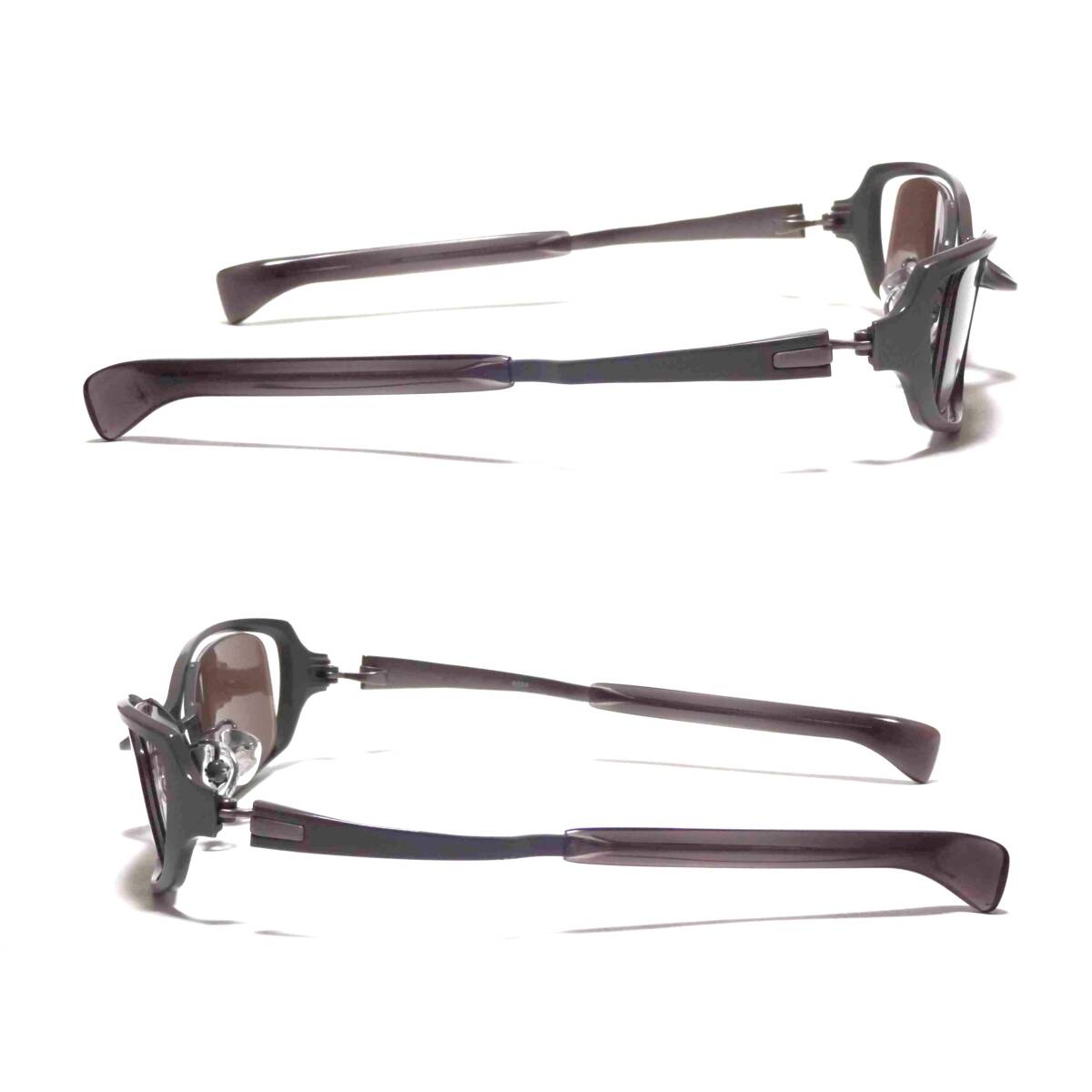 【期間限定特価】超希少S-590T未使用【新品レンズ付】カーキ×チタンシャーリング 999.9 フォーナインズ _画像4