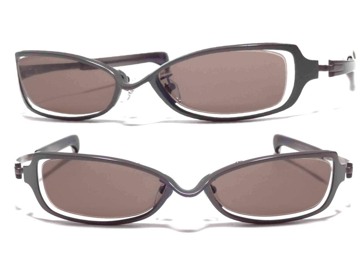 【期間限定特価】超希少S-590T未使用【新品レンズ付】カーキ×チタンシャーリング 999.9 フォーナインズ _画像1