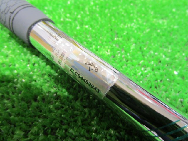 GK鈴鹿◇ 709 【中古】 キャロウェイ★JAWS RAW CHROME 58-8Z★NSPRO950GHneo(JP)★S★58★ウェッジ★ジョーズロウクローム_画像6