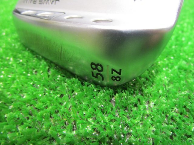 GK鈴鹿◇ 709 【中古】 キャロウェイ★JAWS RAW CHROME 58-8Z★NSPRO950GHneo(JP)★S★58★ウェッジ★ジョーズロウクローム_画像9