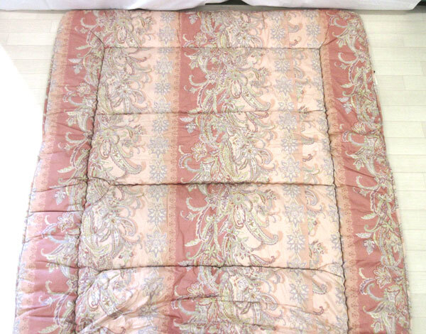 送料300円(税込)■oa329■羊毛敷布団 ダブルロング 日本製【シンオク】の画像2