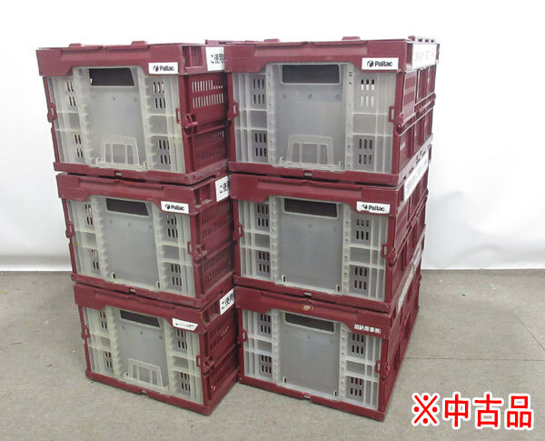 #ez038#(1) складной контейнер Orrico n крышка есть 6 пункт * б/у [sin ok H]