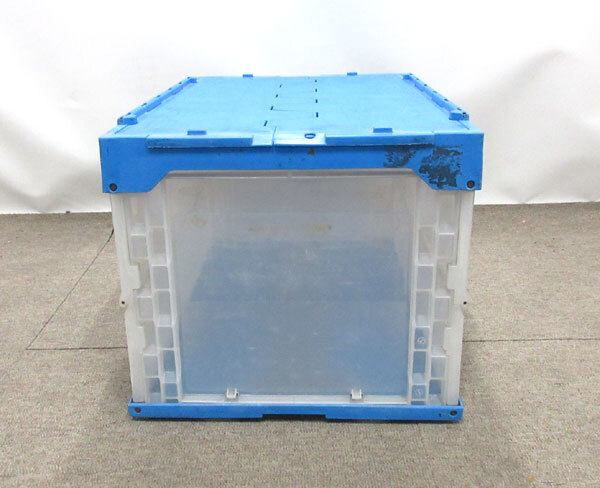 #ez044#(1) складной контейнер Orrico n крышка есть 5 пункт * б/у [sin ok H]