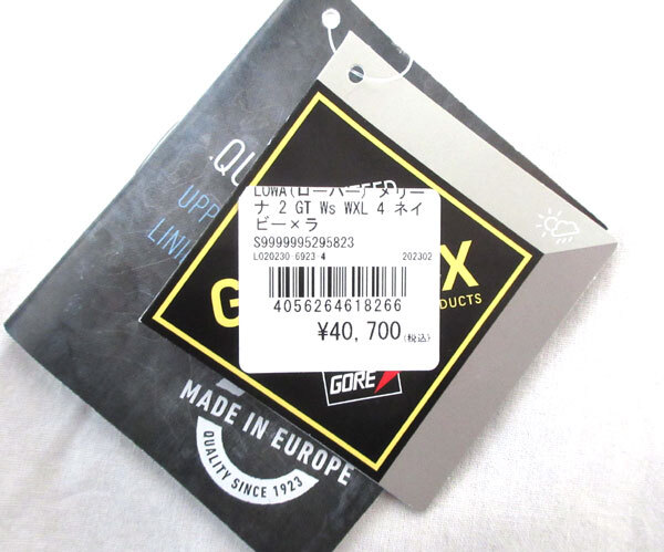 送料300円(税込)■hb057■レディース LOWA トレッキングブーツ メリーナII GTX ワイドタイプ(L020230-6923) 40700円相当【シンオク】_画像7