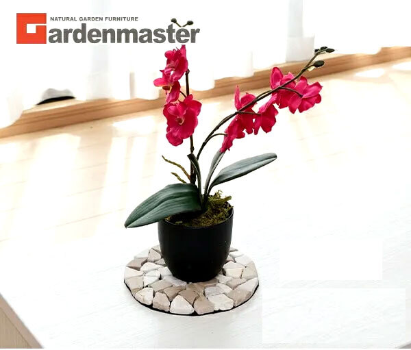 送料300円(税込)■ym128■(250623)ガーデンマスター 天然石シート ベージュ STR-23(BE) 10枚【シンオク】の画像3