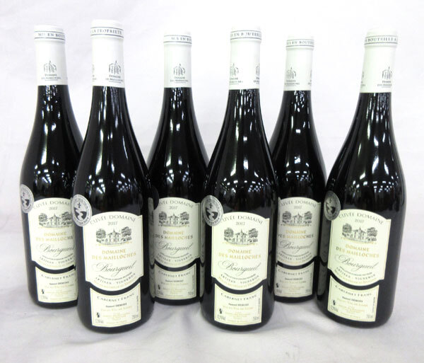 送料300円(税込)■dy338■赤ワイン ドメーヌ・デ・メイヨーシュ ブルグイユ ルージュ 2017 750ml　6本【シンオク】_画像1
