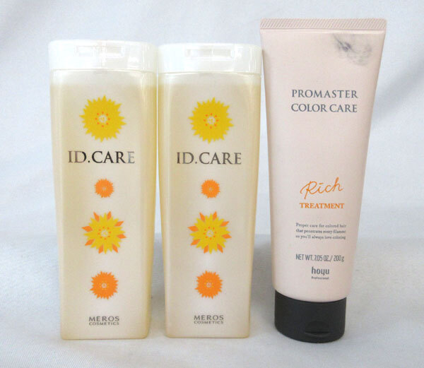 送料300円(税込)■ez010■(251104)ヘアケア用品(メロス IDケア ヒートリペア シャンプー 等) 2種 3点【シンオク】_画像1