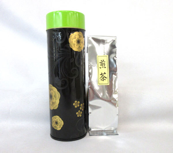 送料300円(税込)■ti037■◎包装済 堤園 尾瀬の月 国産煎茶セット 2缶 7箱【シンオク】_画像3