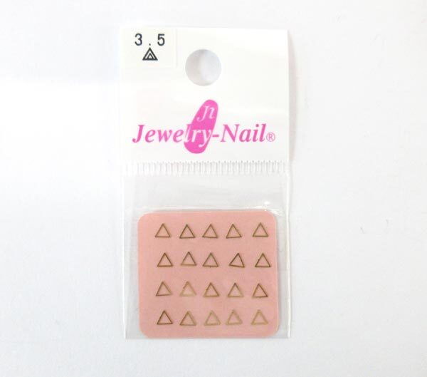  стоимость доставки 185 иен #ip791#V ногти для наклейка треугольник 3.5mm Gold 50 пункт [sin ok ][ клик post отправка ]
