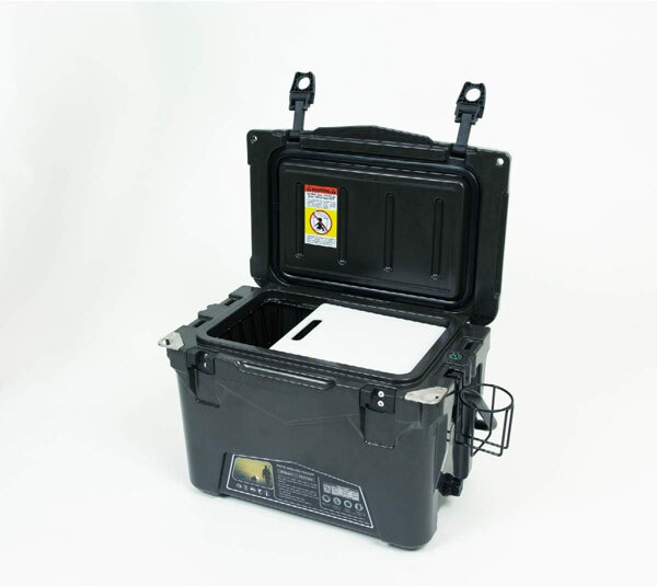 送料300円(税込)■hb182■ICE AGE クーラーボックス 20QT 18.9L(ILC020CHC) チャコール 33000円相当【シンオク】_画像7