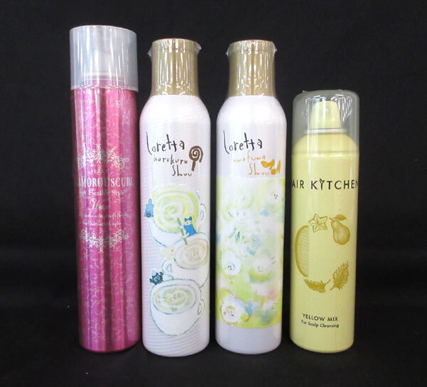 送料300円(税込)■bv991■(251104)●ヘア用品(ロレッタ スタイリングスプレー 等) 4種 4点【シンオク】_画像1