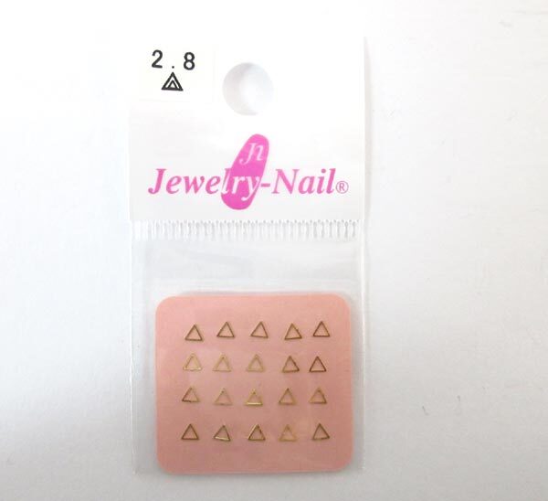  стоимость доставки 185 иен #ip785#V ногти для наклейка треугольник 2.8mm Gold 50 пункт [sin ok ][ клик post отправка ]