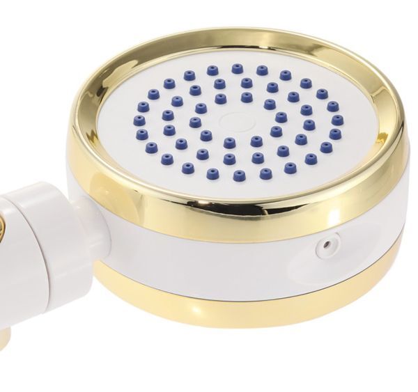 送料300円(税込)■mv157■ビバライズ 4つの水流で心地良く節水 シルクレイン シャワーヘッド 8800円相当【シンオク】の画像8