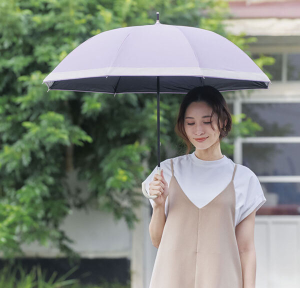  стоимость доставки 300 иен ( включая налог )#mb084# солнечный блок labo. лето прохладный . дождь двоякое применение зонт длинный лаванда 6028 иен соответствует [sin ok ]