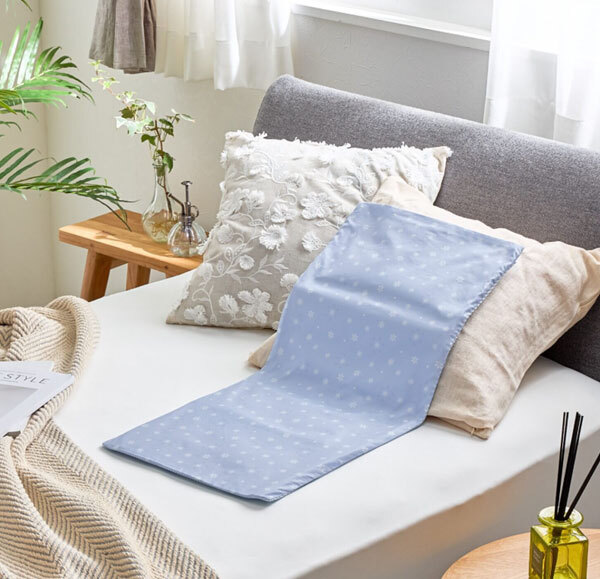 送料300円(税込)■hl018■アイスジャパン 室蘭ひゃっこいマット IC25 専用冷感カバー付 2点【シンオク】_画像2