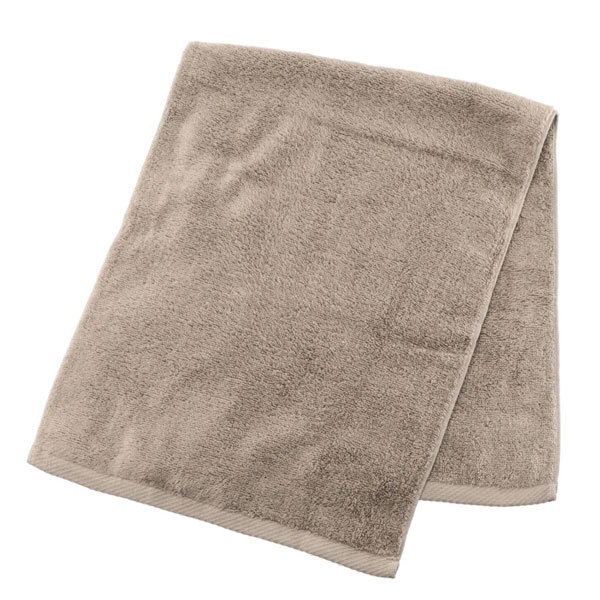 送料300円(税込)■mb139■エアーかおるオーガニック フェイスタオル 同色3枚組 ミルクココア 日本製 7590円相当【シンオク】_画像2