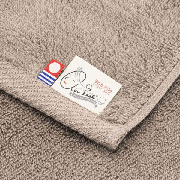 送料300円(税込)■mb139■エアーかおるオーガニック フェイスタオル 同色3枚組 ミルクココア 日本製 7590円相当【シンオク】_画像4