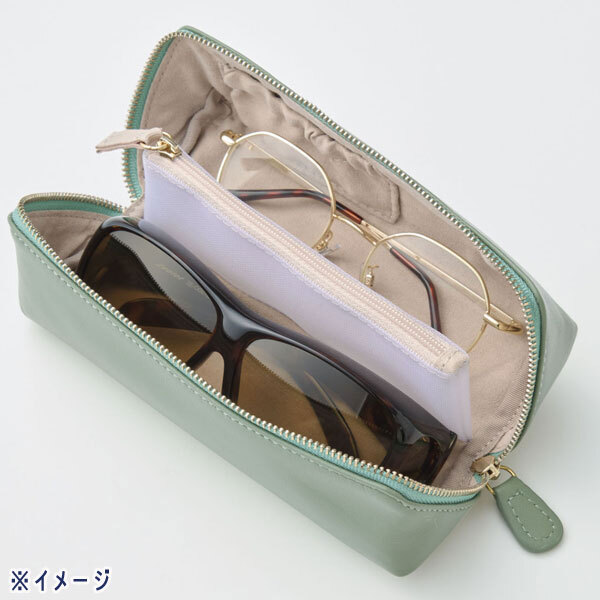  стоимость доставки 300 иен ( включая налог )#lc060# овечья кожа очки кейс оливковый 5478 иен соответствует [sin ok ]