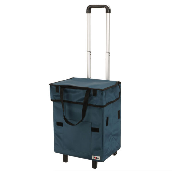 送料300円(税込)■mb022■スマート ショッピングカート エッグホルダー付 ディープグリーン 11000円相当【シンオク】_画像1