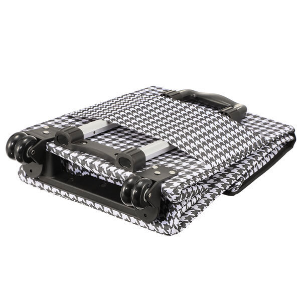 送料300円(税込)■mb061■スマートショッピングカート エッグホルダー付 千鳥格子 11000円相当【シンオク】_画像8