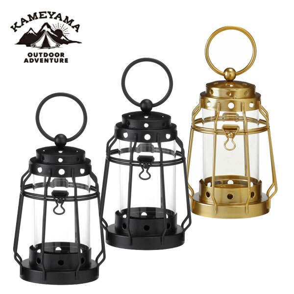 送料300円(税込)■hb119■カメヤマキャンドル トゥルムランタン ミニ 2種 3点【シンオク】_画像1