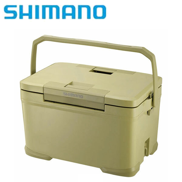 送料300円(税込)■hb183■シマノ クーラーボックス 22L(NX-322V) ベージュ 24200円相当【シンオク】_画像1