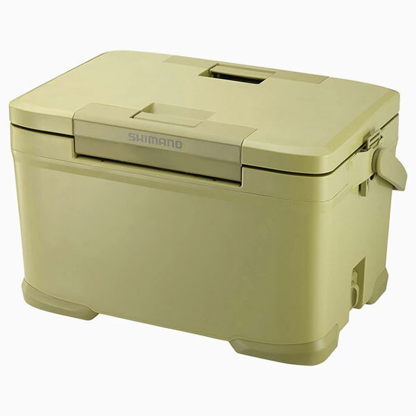 送料300円(税込)■hb183■シマノ クーラーボックス 22L(NX-322V) ベージュ 24200円相当【シンオク】_画像2