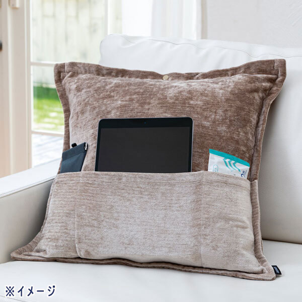 送料300円(税込)■mb362■SONAENO トートバッグとしても使える 多機能クッションカバー 5990円相当【シンオク】_画像2