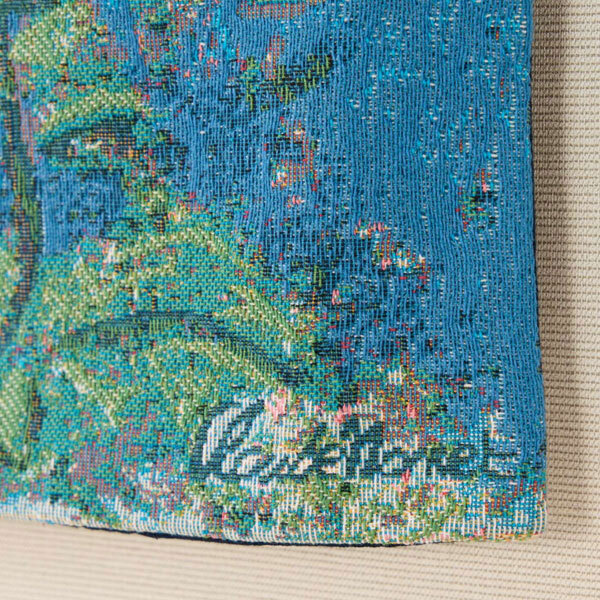 送料300円(税込)■xw036■メトラックス・クレイ コレクション ベルギー製 ゴブラン織タペストリー バー付 88000円相当【シンオク】_画像3