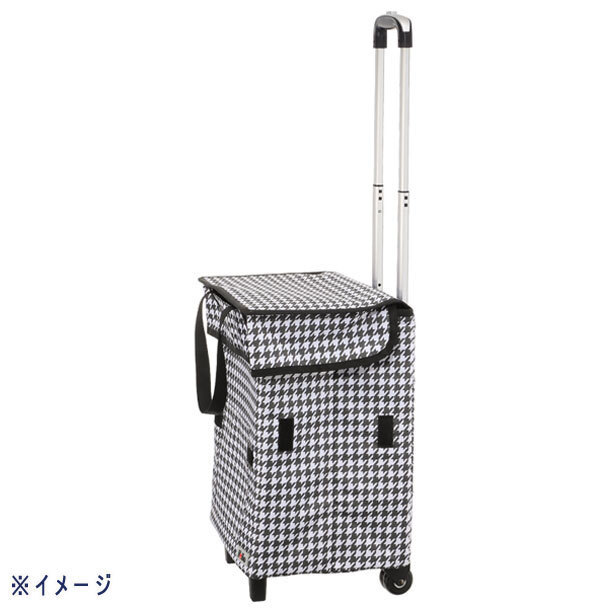 送料300円(税込)■mb024■スマート ショッピングカート エッグホルダー付 ブラック 11000円相当【シンオク】_画像3