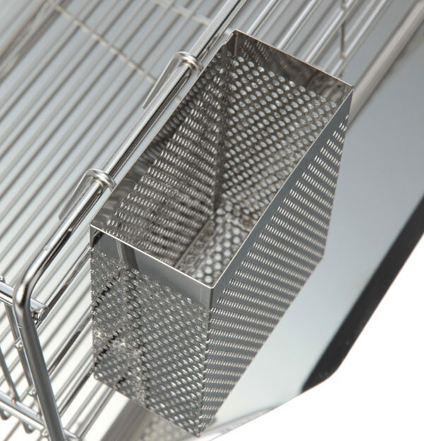 送料300円(税込)■wb272■新越 スリムな水切りラック 日本製 12100円相当【シンオク】_画像4